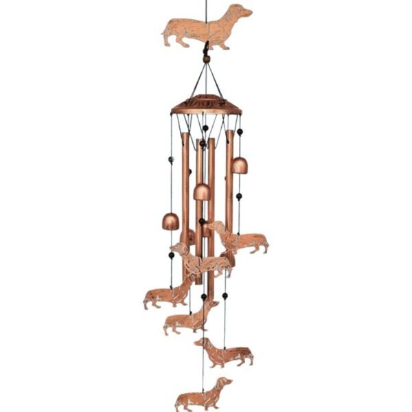 Wrought-Iron Metal Tube Outdoor Wind Chime — Retro Garden & Patio Decoration