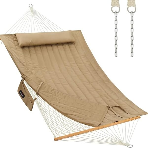 Convertible Outdoor Wicker Patio Sofa Daybed – All-Weather Garden Lounge Couch with Cushions