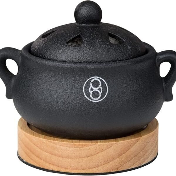 ZhengLong Electric Incense Burner with Timer – Charcoal-Free Resin, Bakhoor & Frankincense Burner for Home & Meditation