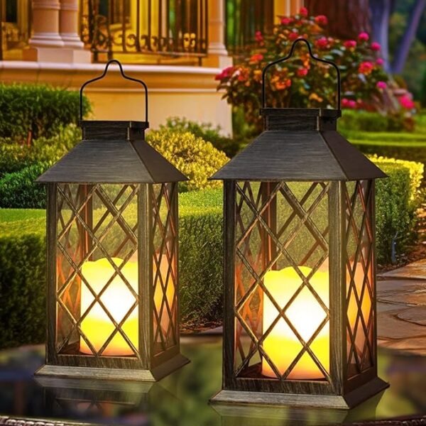 Solar Outdoor Fence Lights – Waterproof LED Wall & Deck Lights for Patio, Garden & Walkway (Up/Down Wall Sconce)