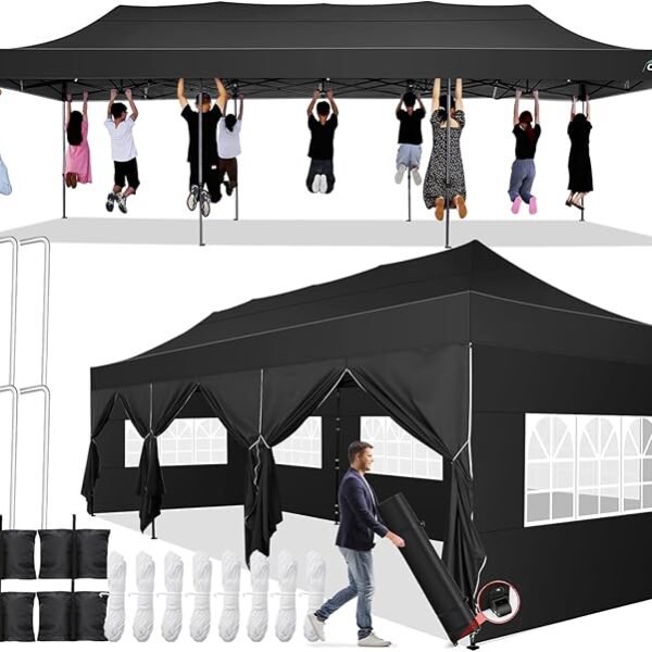 Heavy-Duty Outdoor Privacy Fence Screen – 6′×50′ Weather-Resistant HDPE Mesh for Garden, Patio & Balcony