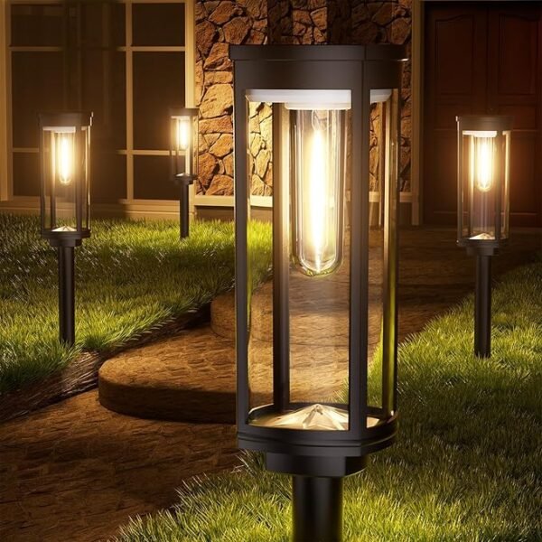Outdoor Solar Decorative Lantern – Waterproof Hanging Garden Candle Lamp
